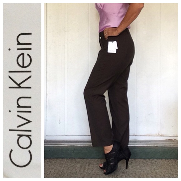 Calvin Klein Pants - CALVIN KLEIN CLASSIC STRAIGHT LEG SUIT PAN…